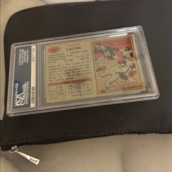 PSA sports1957 TOPPS. #32VG-Ex 4 - Picture 5 of 6